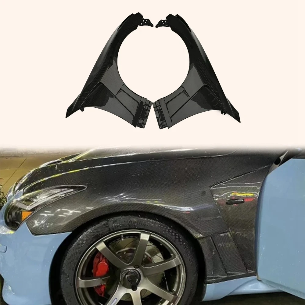 Hot Sale For Infiniti G37  2008-2013 2 Door Vented Front Carbon (no Light Hole)