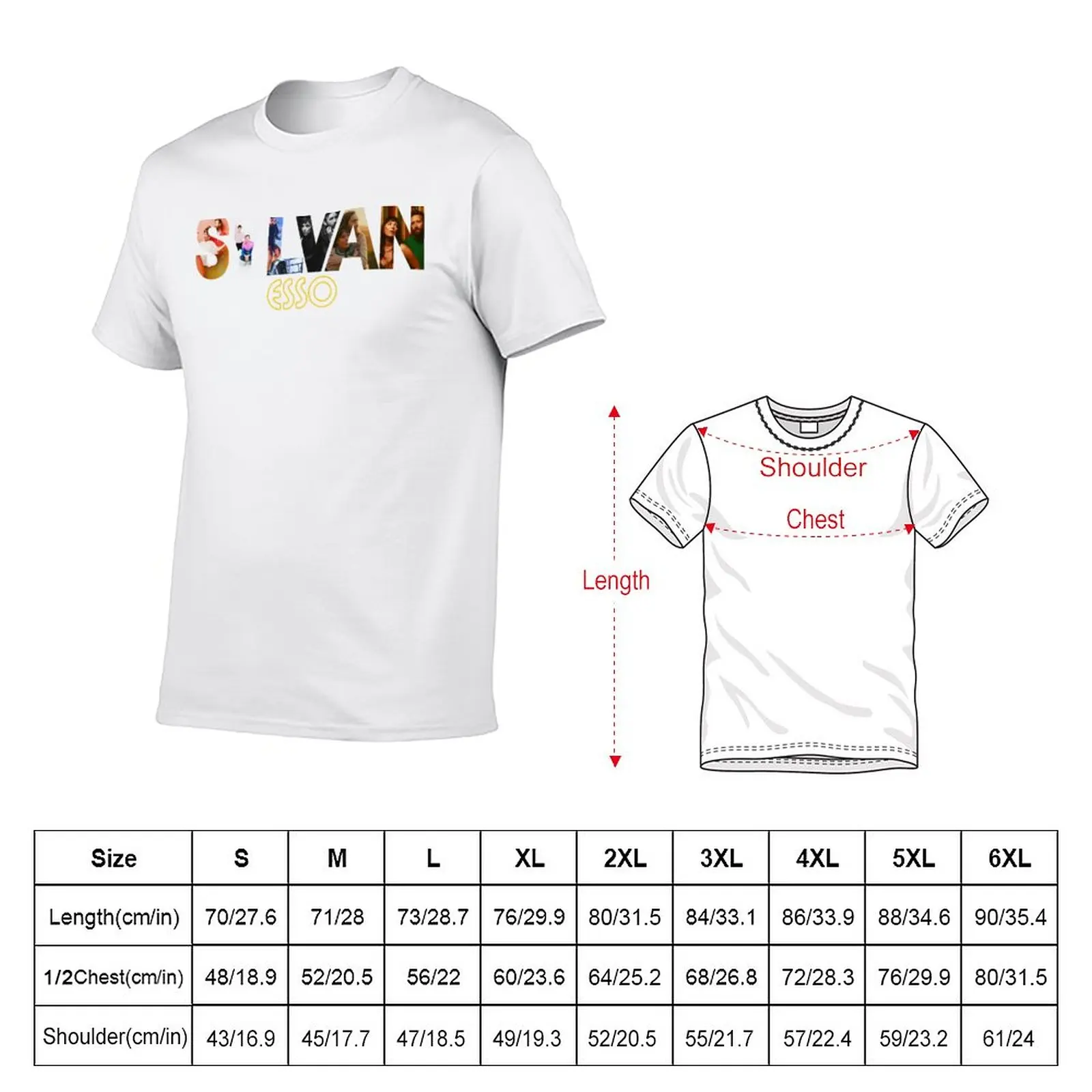 New Sylvan Esso Essential T Shirt Sylvan Esso Sticker T-Shirt T-shirt for a boy tops big and tall t shirts for men