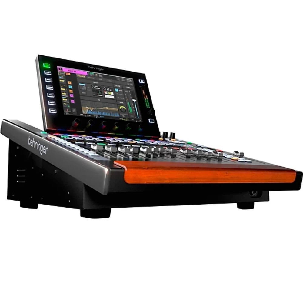 Behringer WING มิกเซอร์ดิจิตอล 48 ช่องขนาดกะทัดรัดพร้อมหน้าจอสัมผัส อินเทอร์เฟซเสียง USB พรีแอมป์ Midas 24 ตัว และโปรเซสเซอร์ FX 16 ตัว
