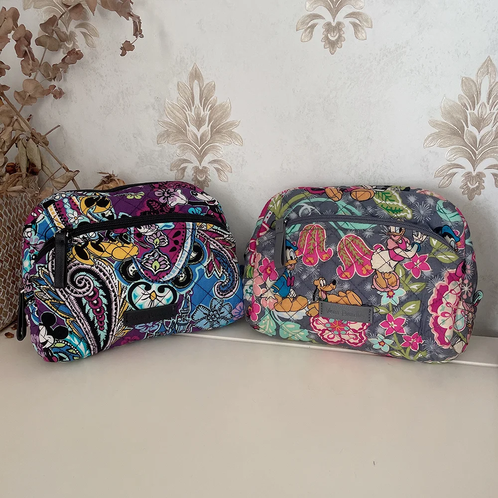 

VB New Pure Cotton Environmental Printing Inner Waterproof Makeup Bag Travel Storage Bag