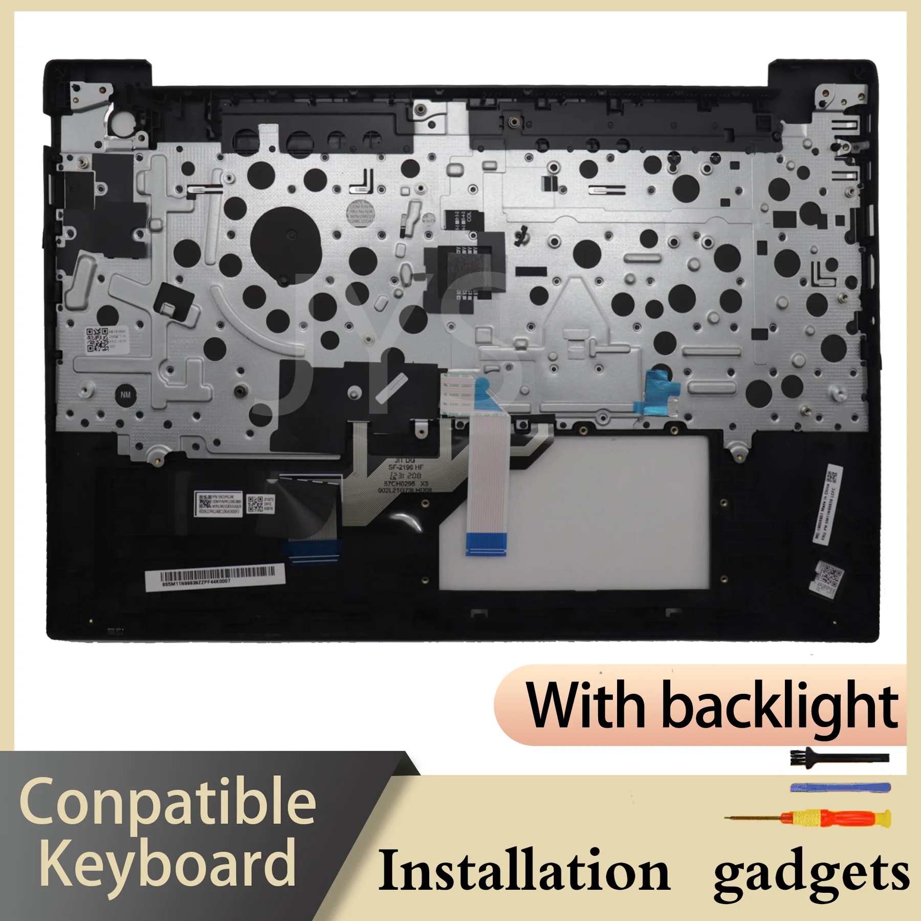 Suitable for Lenovo ThinkPad E16 G2 C-COVER Backlit Keyboard CAFR IT KR LA NO NORD PT RU SE SI TH TR UK US Layout