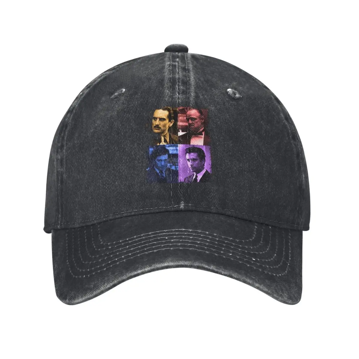 

The Godfather Part 2 Actors demin Cap Durable for All Seasons Women Hat Baseball Cap For Men