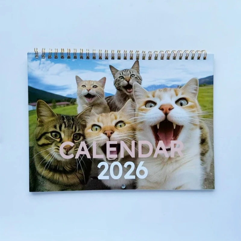  Twin Coil Binding 2026 Wall Monthly Calendar Planner 12 Month from Jan to Dec