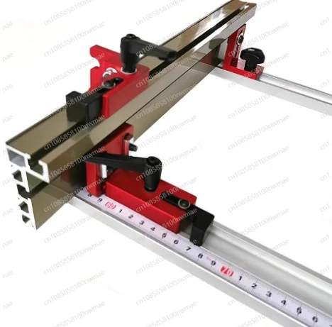 

Customizable DIY woodworking T-slot miter rail fence stop slide connector chute positioning rail for table saw - ODM OEM Support