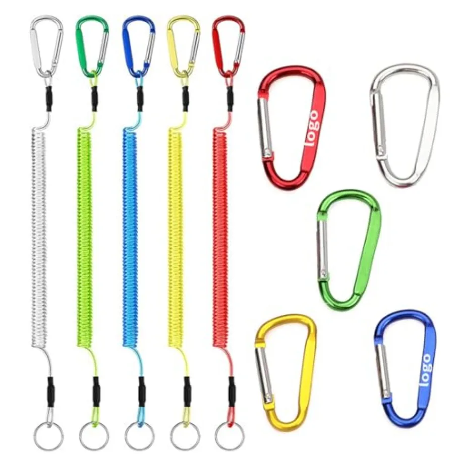 حلقة تسلق لمكافحة خسر حبل الربيع الحبل كاياك مجداف المقود الربيع لفائف المفاتيح قابل للسحب طول 10.6 ihes الصيد الحبل Retr