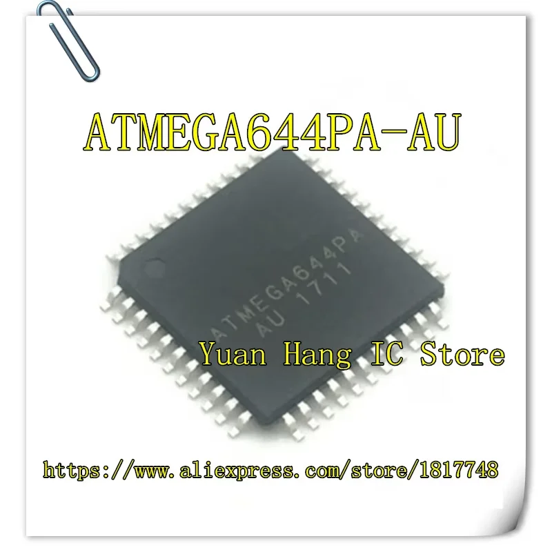 Envío Gratis 5 uds ATMEGA644PA-AU ATMEGA644PA ATMEGA644 TQFP-44 microcontrolador de 8 bits