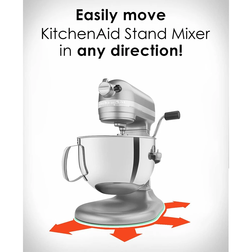Mixer Sliding Mat, Mixer Slider Mat for KitchenAid Professional 600 Series 5-8 Quart Bowl Lift Stand Mixer Slider Mat HY