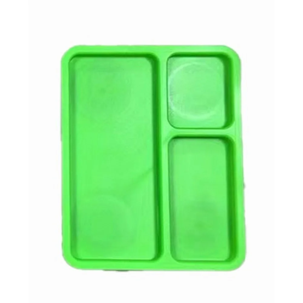 ABS Magnetic Hardware Storage Box with 15+3 Grids for Screws For Nails Small Parts Organizers for Workshop Garage
