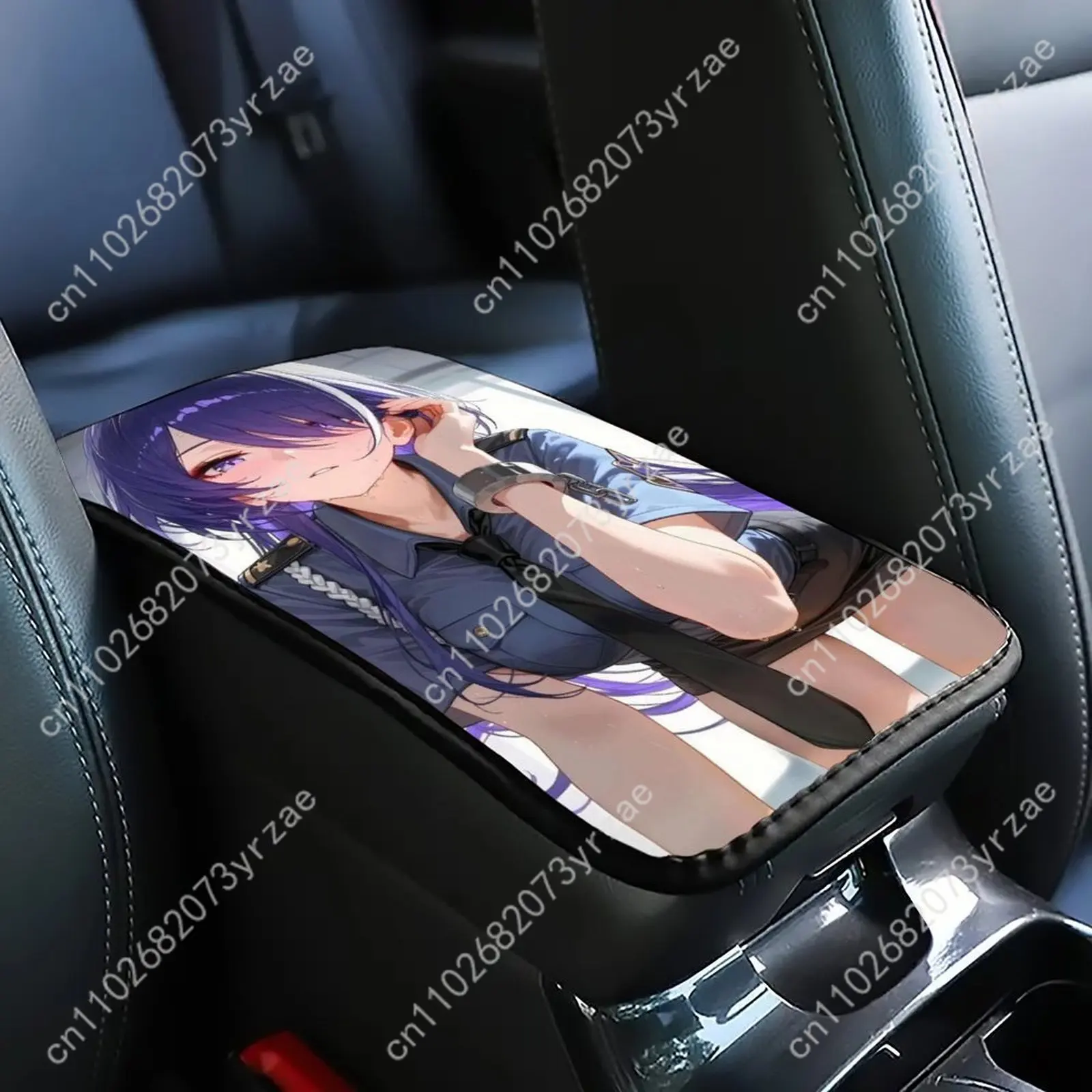 

Acheron Universal Car Armrest Cushion High Quality Non-Slip Car Armrest Cover Elastic Straps Car Interior Accessories