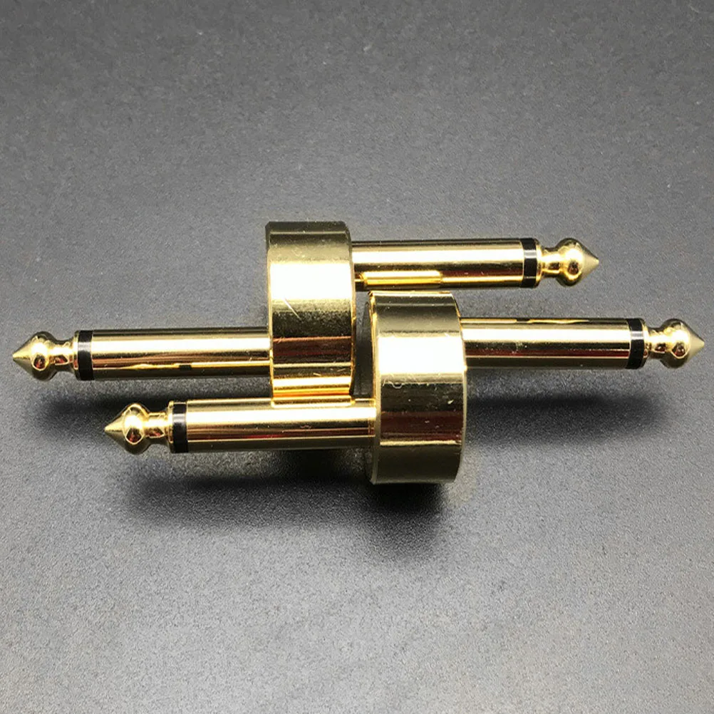 

2 Pcs Effect Connector Pedals Adapters Guitar Couplers for Metal Connectors Monoblock Patch