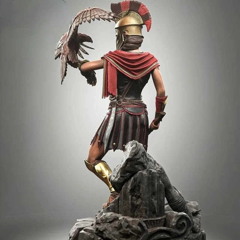 1/24 Scale Resin Figure Assembly Model Kit Sparta Female Warrior Historical Hobby Miniature Unassembled Unpainted Free Shipping