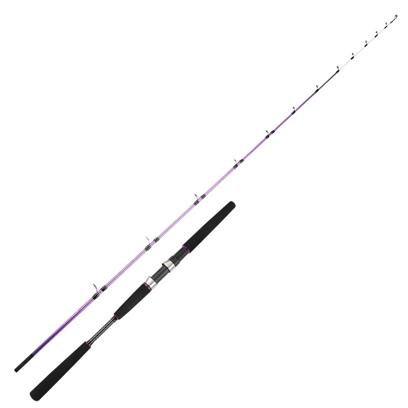 

Boat Sea Fishing Rod 1.8m 80# Solid Rod Tip Super Hard M Power Spinning Jigging Fishing Rod