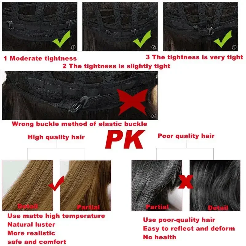 شعر مستعار تأثيري من Genshin implation Yae Miko ، فروة رأس محاكاة الهالوين ، شعر مستعار اصطناعي طويل وردي مقاوم للحرارة ، قبعة شعر مستعار مجانية