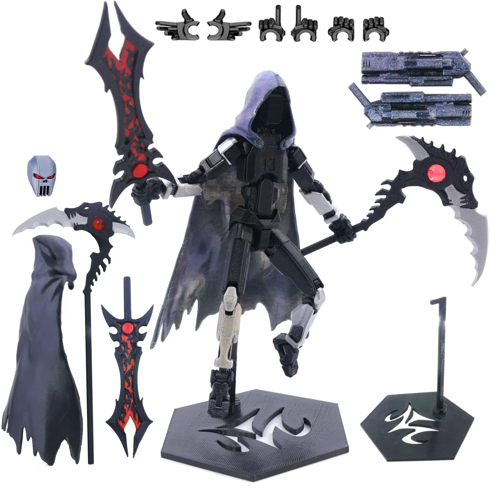 3D-Gedruckte T13 Actionfigur Mehrgelenkig Beweglicher Titan 13 Lucky Dummy Nova Roboter Actionfigur Geschenke – Detail 7