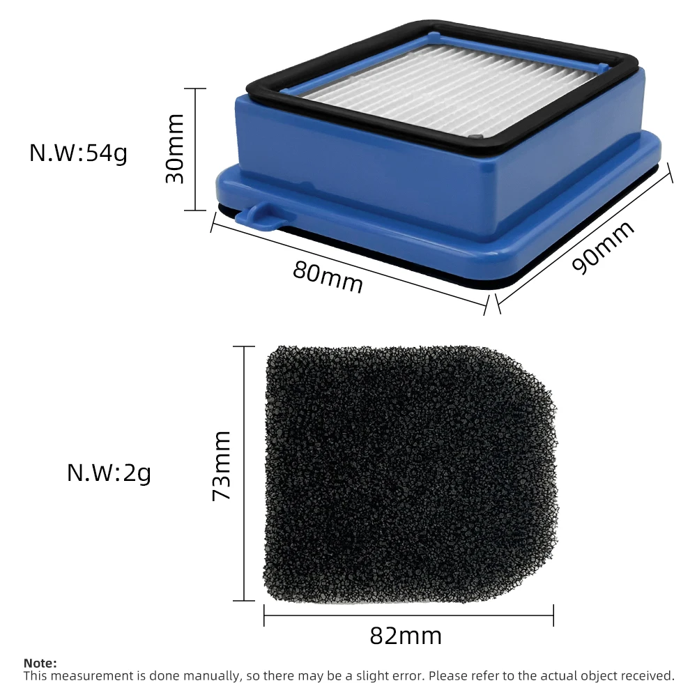 Compatible For ( Electrolux Q6 Q7 Q8 WQ61 / WQ71 / WQ81 ) Vacuum Cleaner Washable Hepa Efficient Filter Parts Accessories