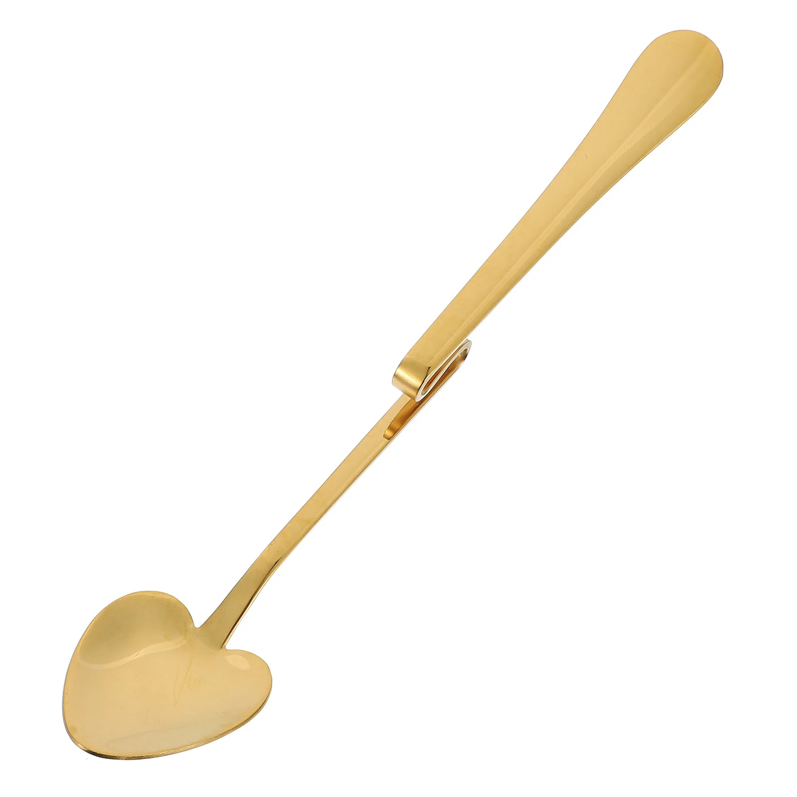 

1Pcs Hanging Coffee Spoon Z Shaped Stainless Steel Hanging Cup Ladle for Tea Coffee Mixing Dessert Kitchen Supplies