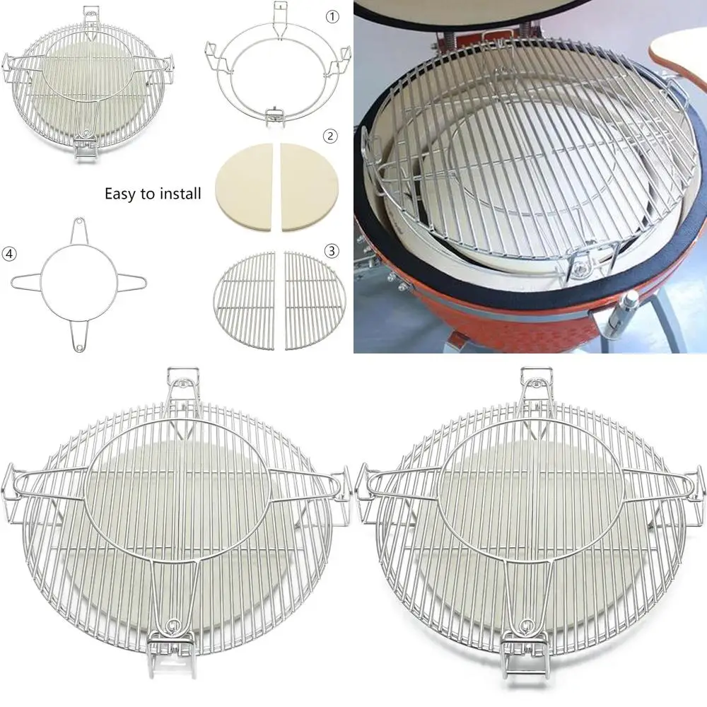

Универсальные решетки для приготовления пищи с керамической системой нагрева для больших грилей в стиле камадо
