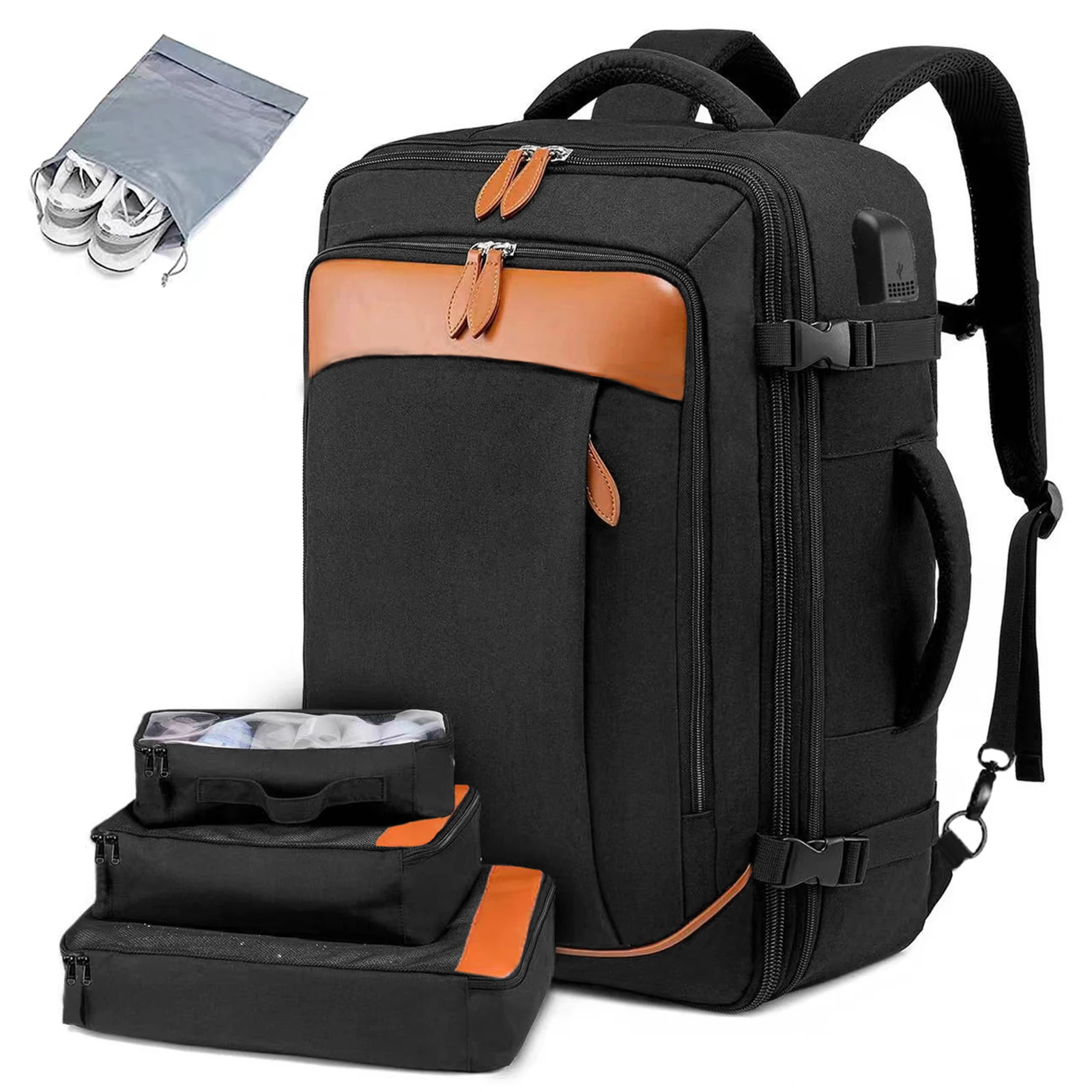 Handgepäck für Flugzeuge Reisen Rucksack Computer Rucksäcke für Laptops für Frauen Herren Rucksack