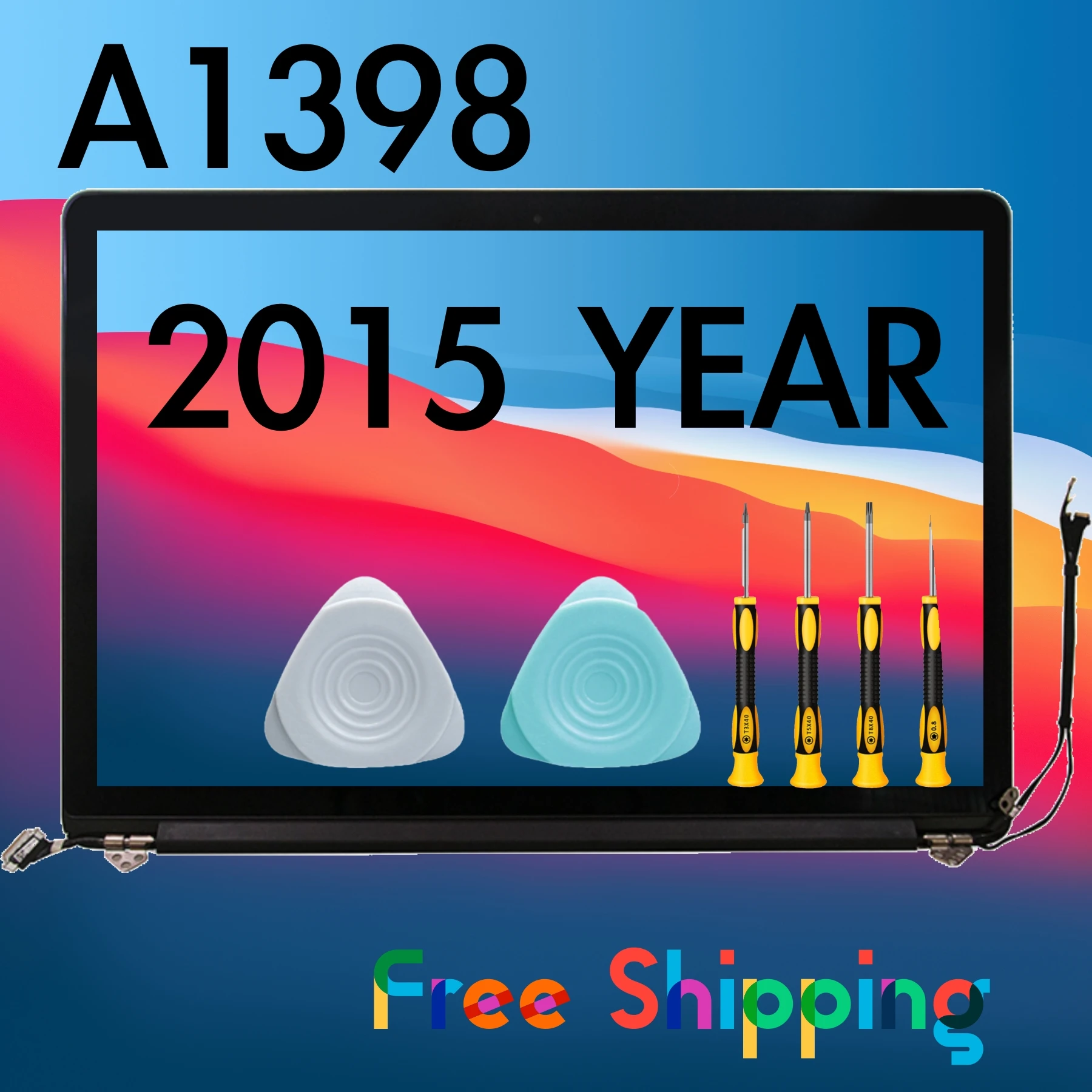 Go! NEW for Macbook Pro 15'' Retina A1398 LCD Display Screen Assembly MJLQ2 MJLT2 Late 2015 Year 661-02532 Mid 2015 Year