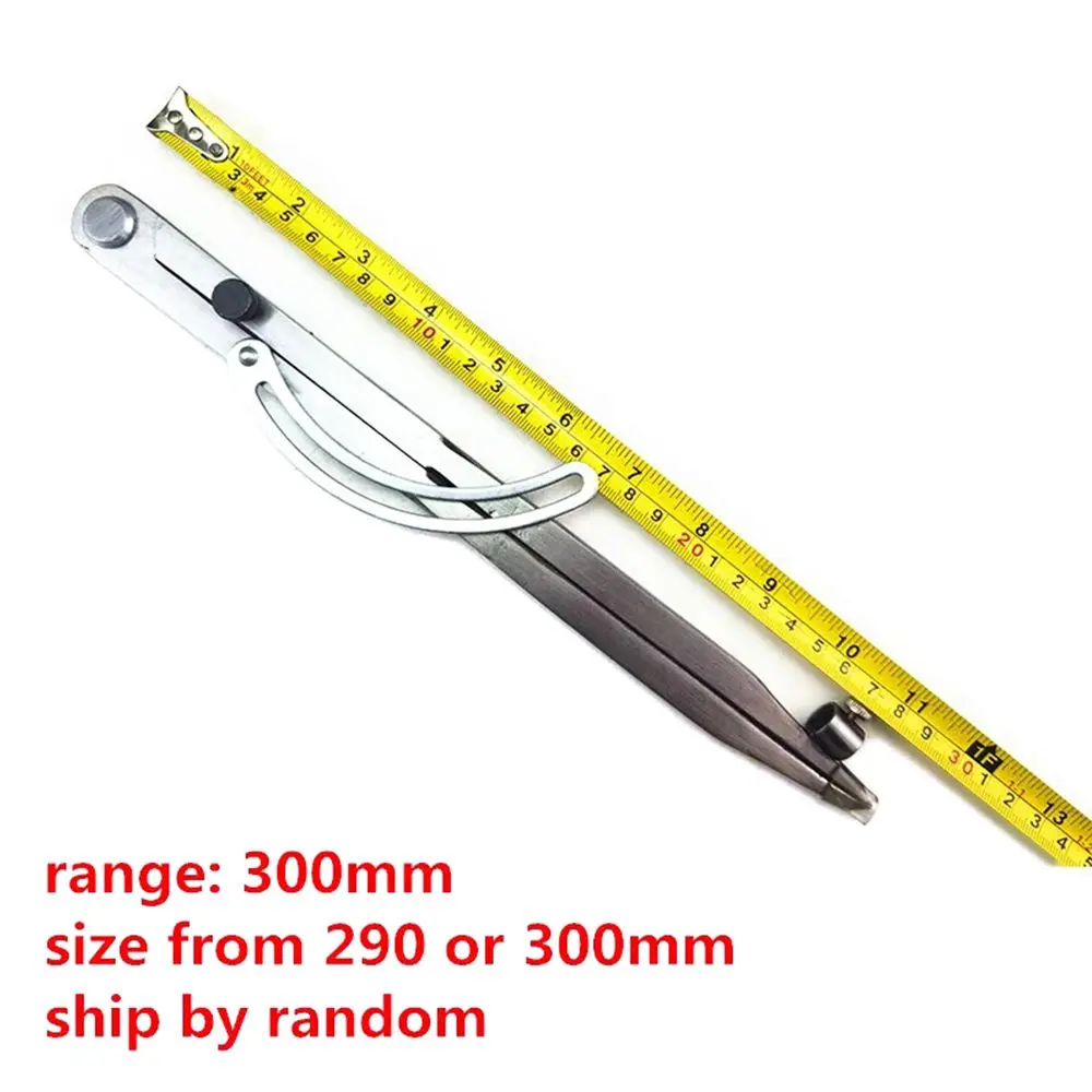 150 250mm 300mm Steel Wing Divider Pencil Marking Compass-Circle Maker Adjustable Scriber Craftsman Architect Student Carpenter