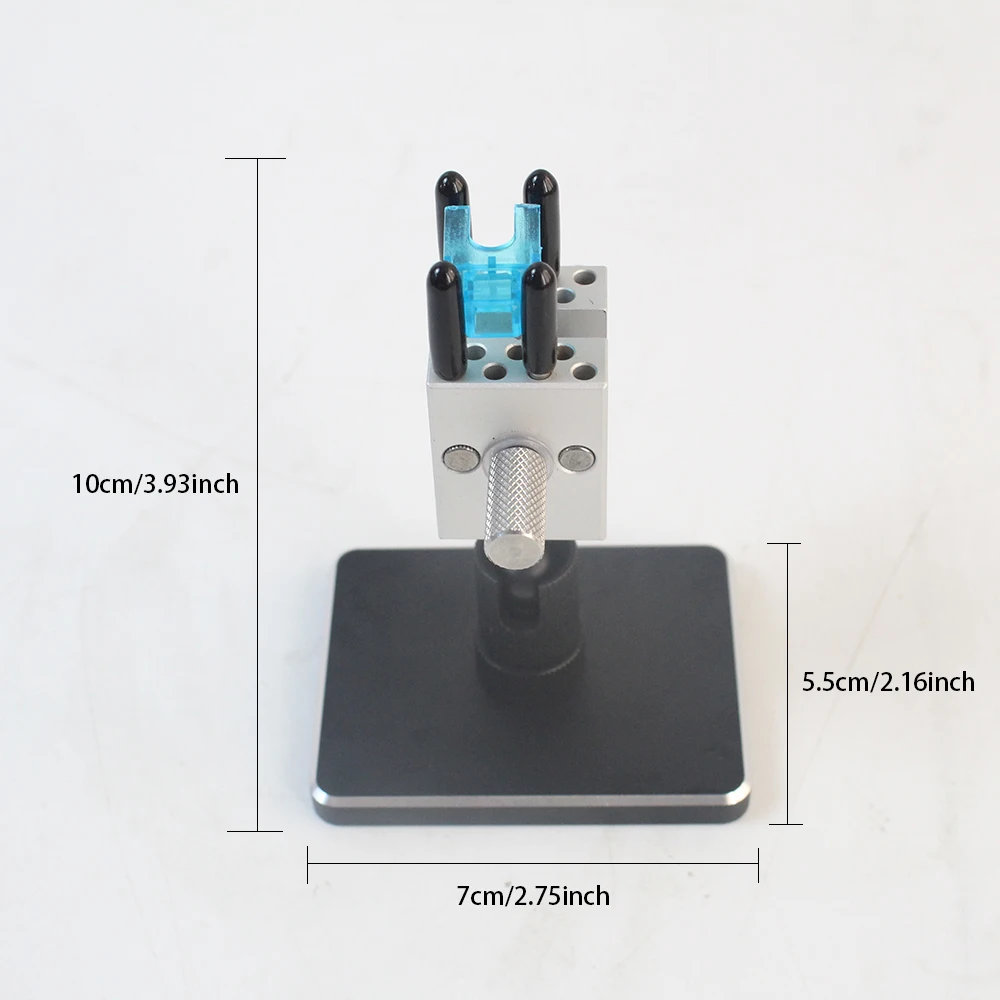 304 Stainless Steel Mini Precision Vise - Adjustable Multi-Function Clamp for DIY Crafts Model Making & Workbench Jewelry Repair