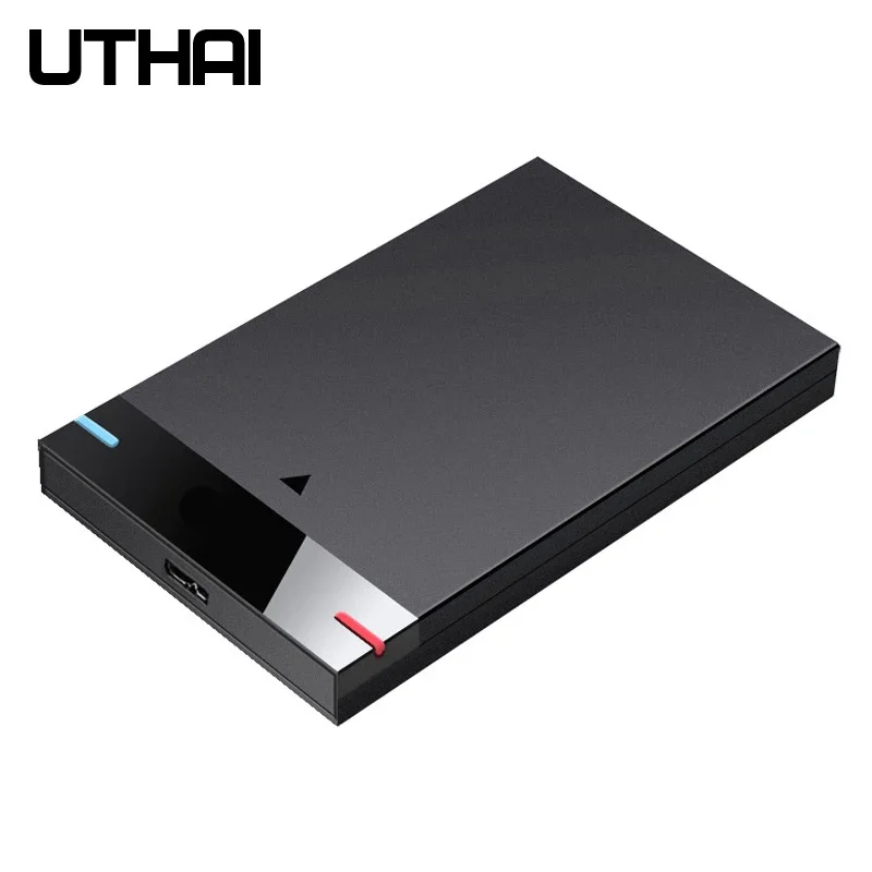 High-Speed External HDD Enclosure, Solid State Drive, Porta Serial Mecânica, Ferramenta SATA, USB3.0 grátis, 2, 5 Polegada