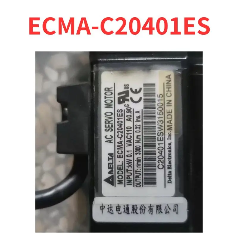 

Second-hand ECMA-C20401ES servo motor test OK Fast Shipping