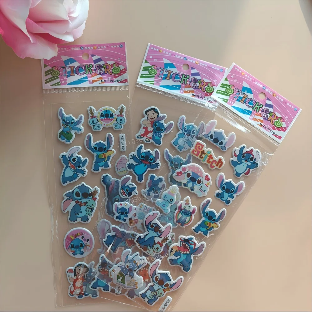 24 ชิ้นดิสนีย์ซีรีส์สติ๊กเกอร์สติทช์แล็ปท็อปโทรศัพท์ที่สมบูรณ์แบบขวดน้ำไดอารี่สเก็ตบอร์ดของขวัญวันหยุดสติ๊กเกอร์สนุก