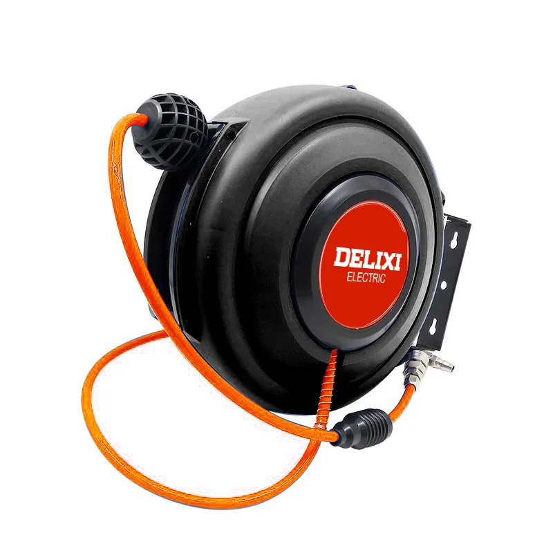 100 قدم/30 م، 1/2 بوصة حديقة قابلة للسحب، بكرة خرطوم، مثبتة على الحائط، 9 فوهة وظائف، ترجيع تلقائي، حقيبة تخزين #6