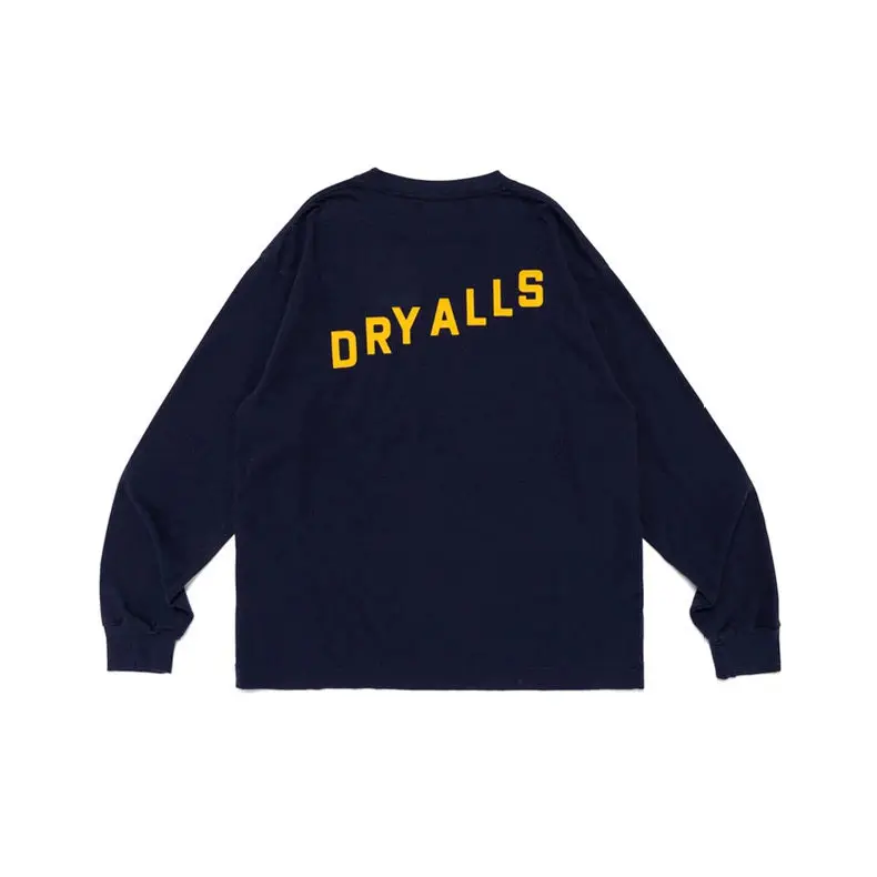 Human Made Graphic Long Sleeve T Shirt Letter Print Loose Crewneck Unisex Top