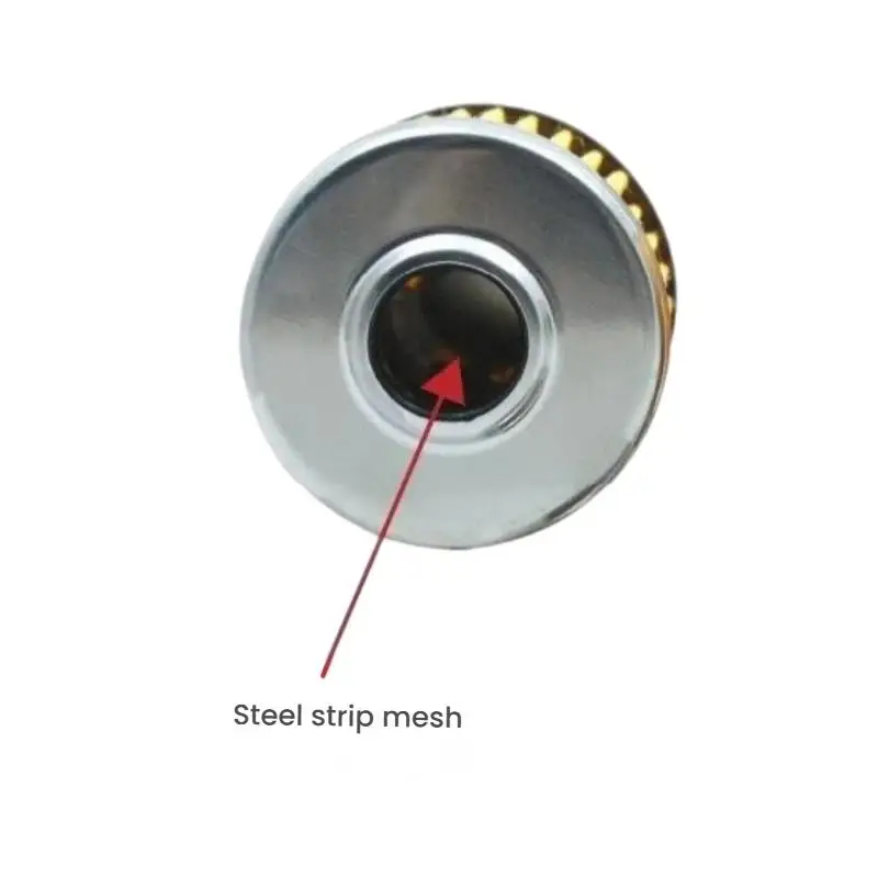 1/5Pcs Sewing Machine Spare Parts Motorcycle Engine Oil Filter With Steel Mesh