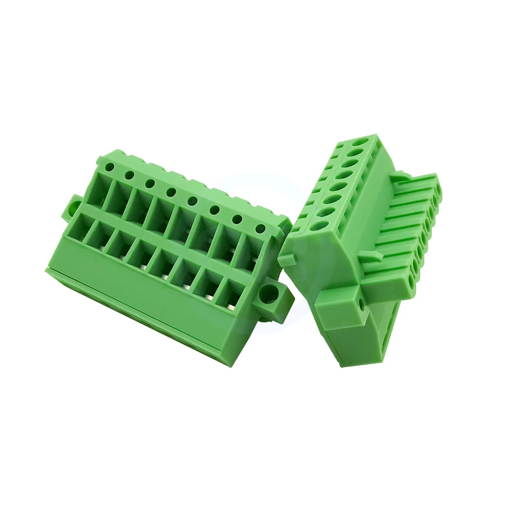 (10 pcs) KF 2EDGKHM 5.08MM Phoenix Double Plug PCB Terminal Block 15EDGKHM 5.08 2-12Pin