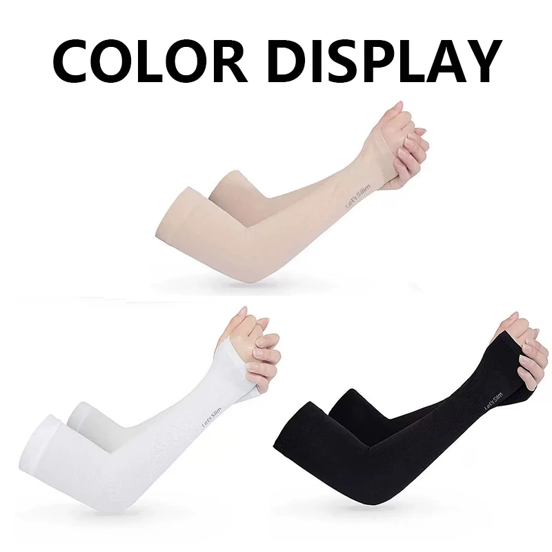 3/5PCS Arm Sleeves for Sun Protection Men's and Women's Elbow Sleeves for Outdoor Sports UV Protection Arm Sleeves