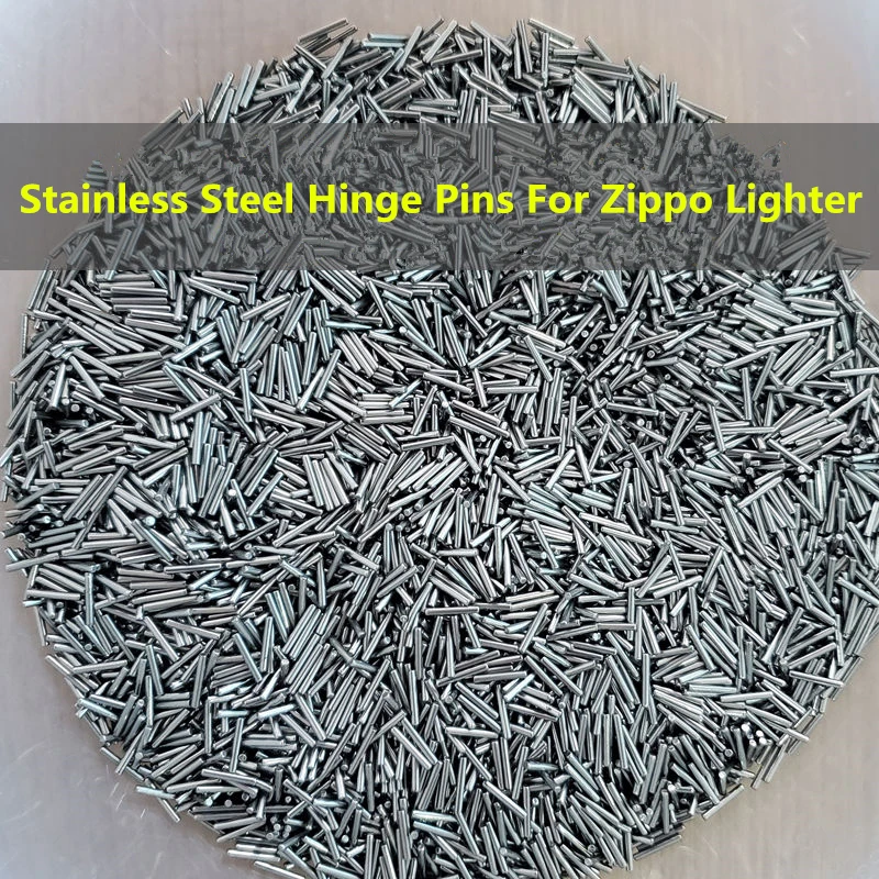 Wholesale 100pcs 8mm/9mm Stainless Steel Hinge Link Pins For Zippo Gas Lighter Replace The Bent Worn Pin Repair Accessory