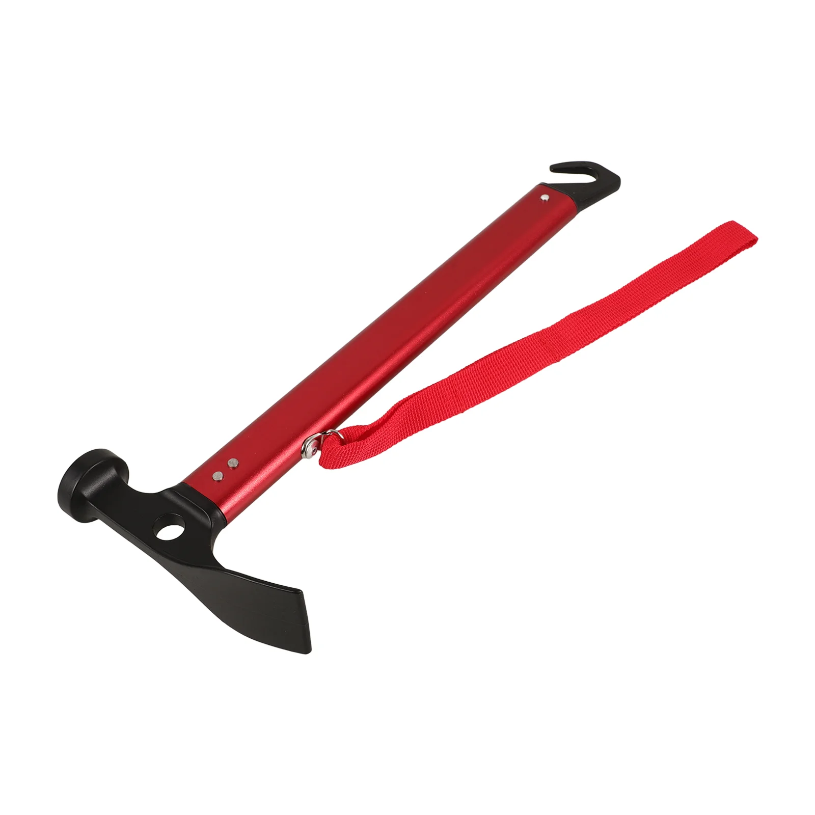 

Multifunction Camping Mallet Hammer for Tent Pegs (Red)