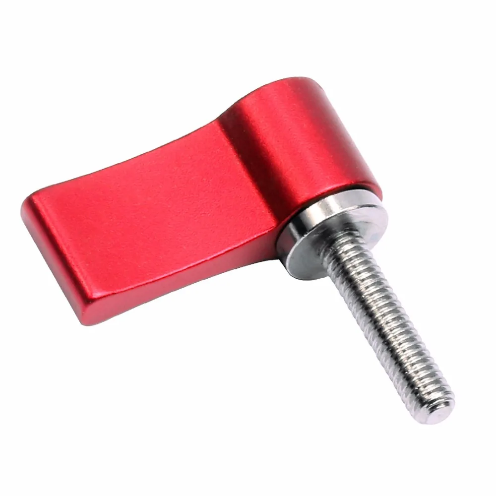 BGNing CNC M4 M5 M6 * 12mm 17mm 20mm Einstellbare Hand Schraube Enge Schloss Schrauben für DSLR Kamera 15mm Schiene Stange Folgen Fokus Teile – Detail 28