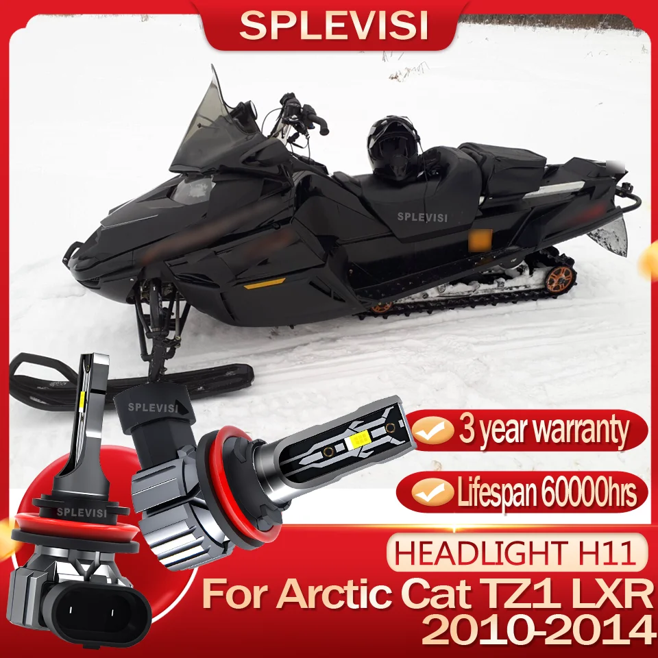 

Easy Installation No Wiring Confusion LED H11 Long-Lasting motorcycle Headlight For Arctic Cat TZ1 LXR 2010 2011 2012 2013 2014
