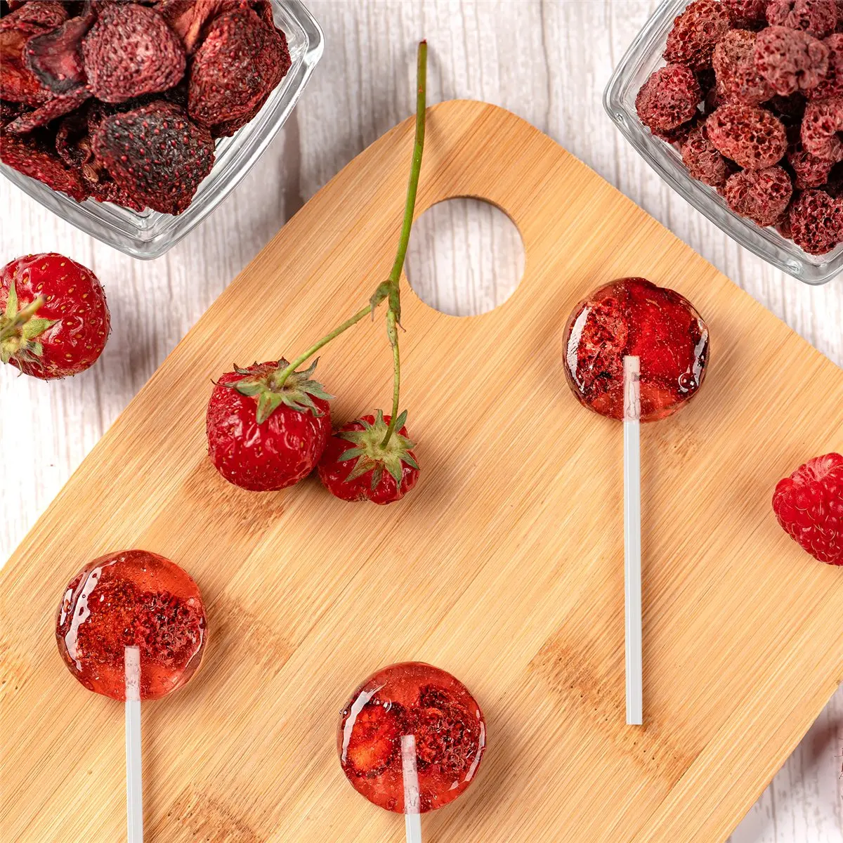 A45I 100 Pieces 4 Inch Acrylic Lollipop Sticks Clear Reusable Acrylic Rods for Making Lollipops Cake Pops Candies Chocolates