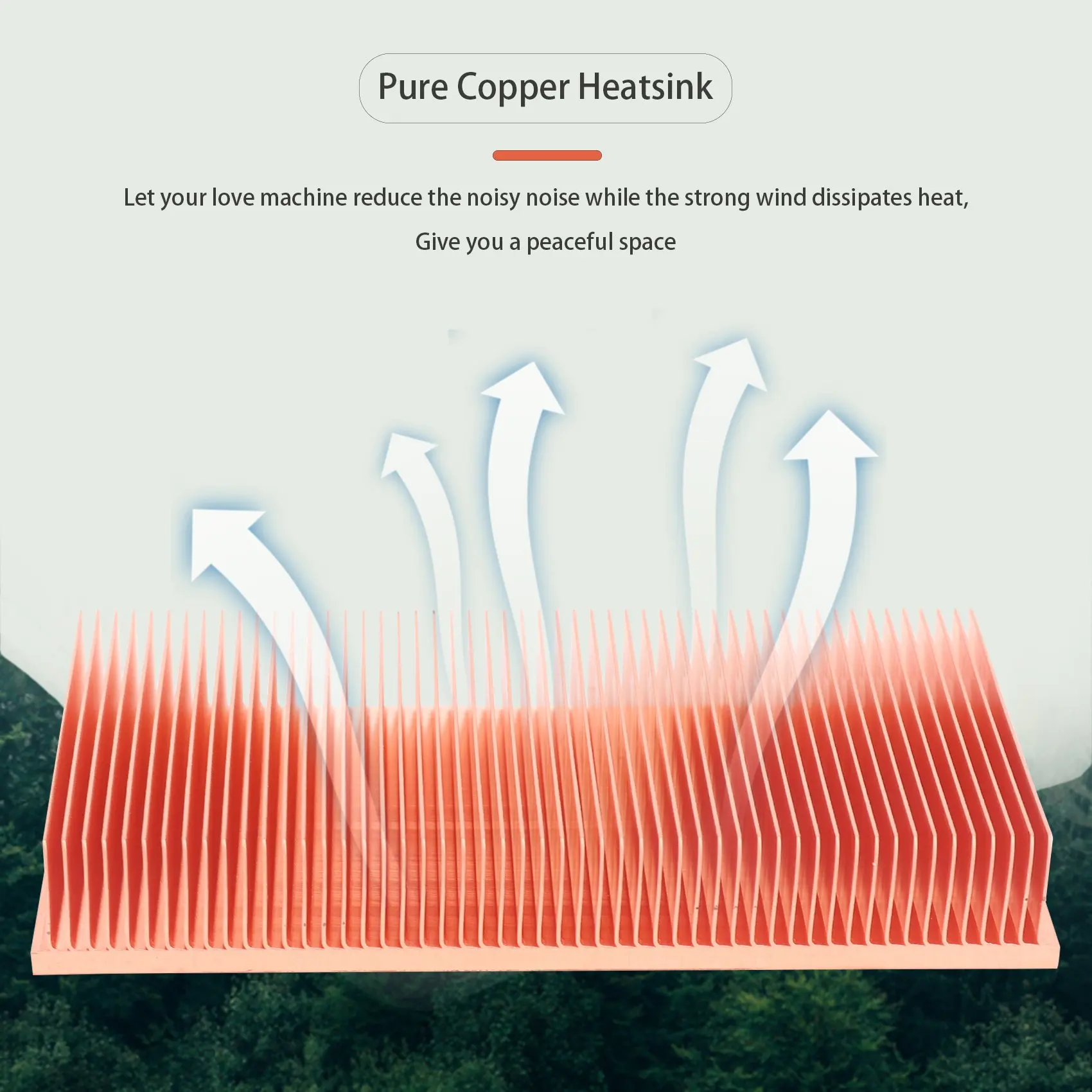 Radiator z czystej miedzi 100X50X15mm Skiving Fin Radiator Radiator do elektronicznego układu RAM LED VGA Cooling Cooler