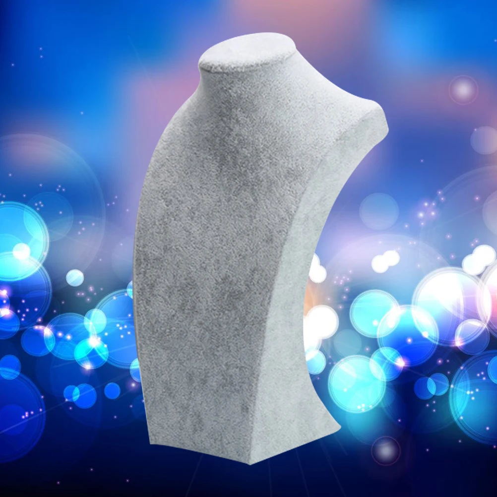 Men's Necklaces Jewelry Bust Display Stands Displays Rrganizers Chest Circumference Miss