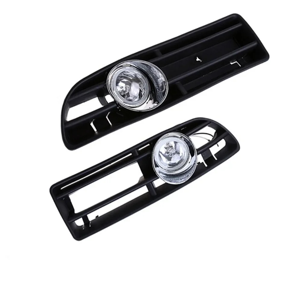 Foglight Frame Fog Lamp Grille Cover for Volkswagen VW 1998 1999 2000 2001 2002 2003 2004