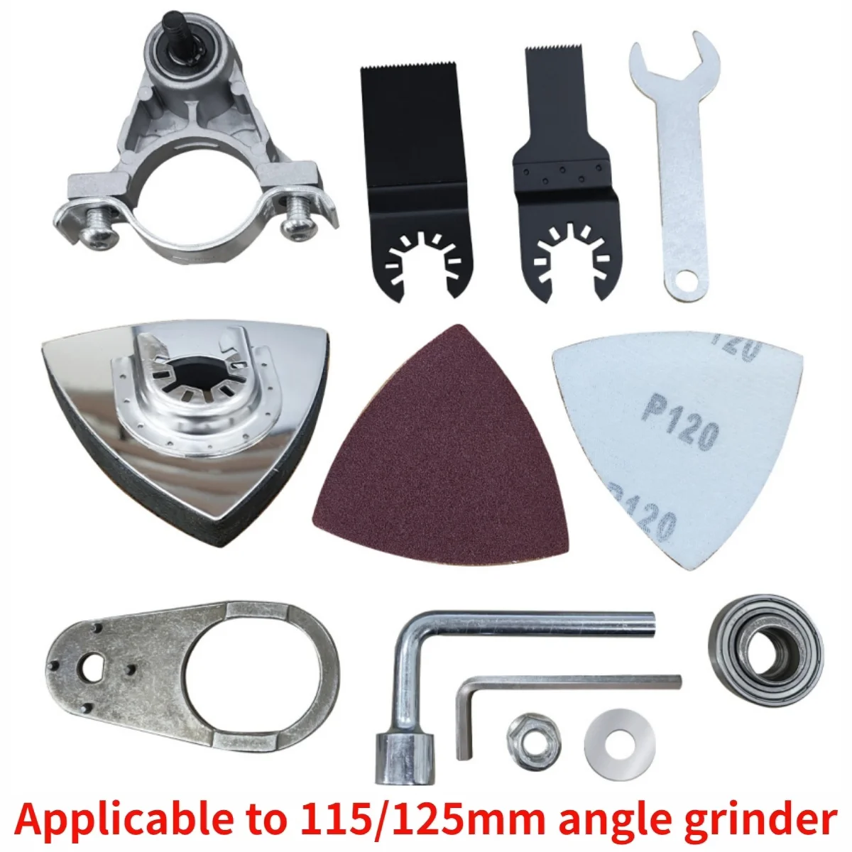 100 مللي متر/115 مللي متر/125 مللي متر زاوية طاحونة تحويل العالمي رئيس محول M10 M14 موضوع تلميع تتأرجح أدوات كهربائية محول #3