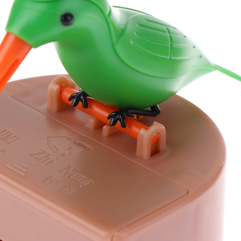 Toothpick Holder Dispenser Press Type Toothpick Bucket Bird Design Creative Toothpick Box Push Button Container