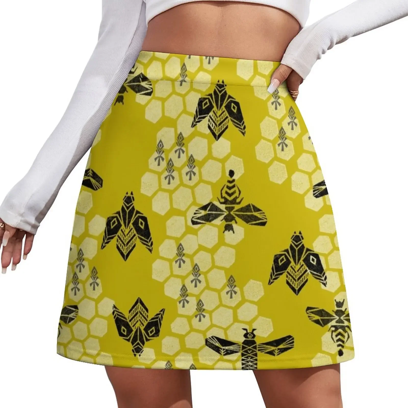 

Honeycombs by Andrea Lauren Mini Skirt skirt set womens clothing cute skirt Mini