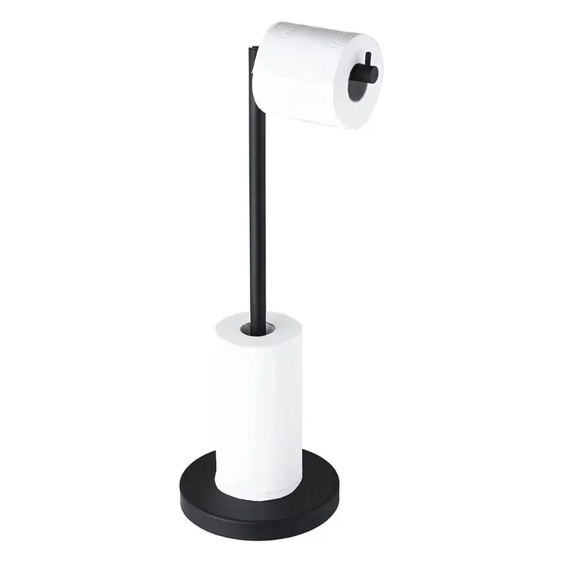 

Freestanding sanitary tissue holder