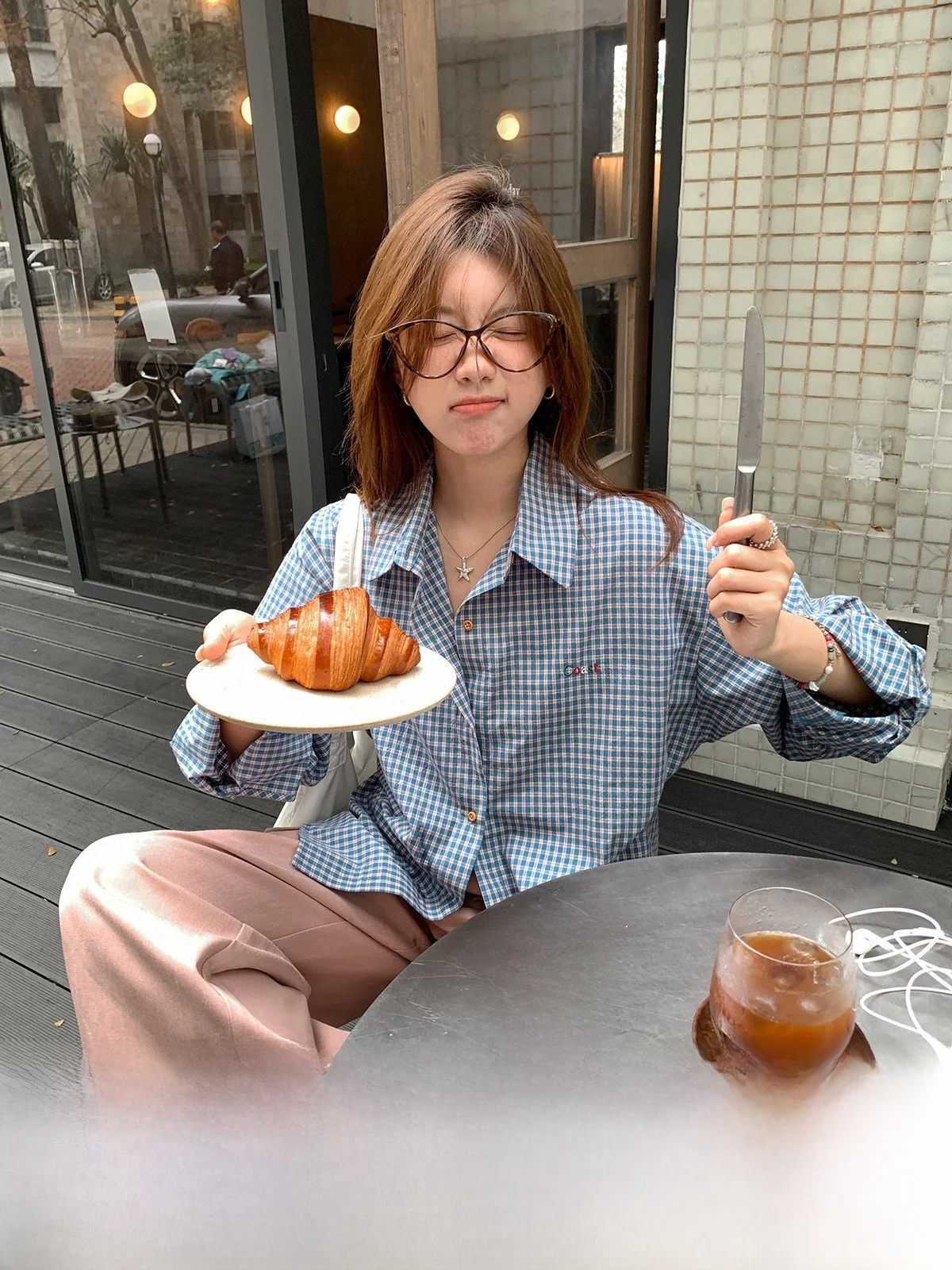 

Sisilyon American Sle Plaid irt Women's Small Size Layering Casual irt Spring Summer Cheered Pattern Commute Sle Pu...