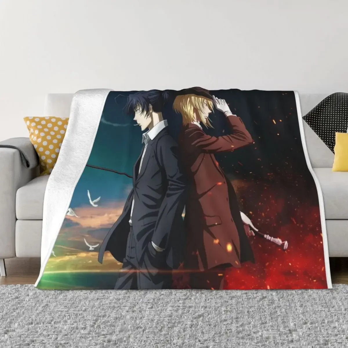 moriarty the patriot part II Throw Blanket Moving Blanket Furry Blanket halloween