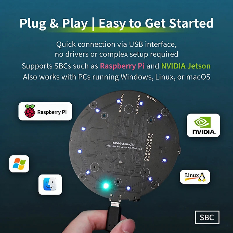 respeaker-xvf3800-far-field-microphone-array-module-4-mics-sound-source-localization-echo-cancellation-offline-voice-recognition