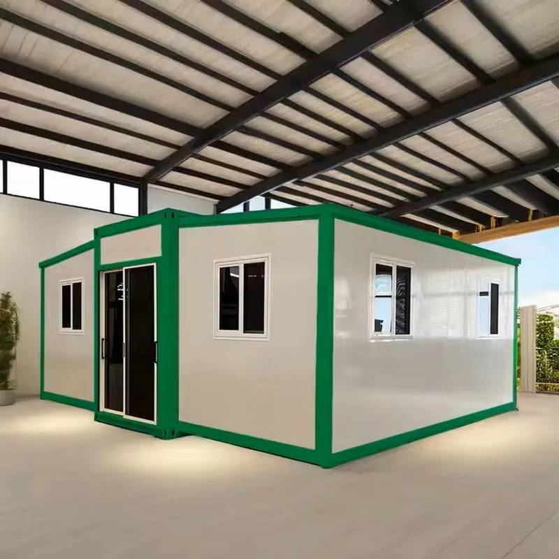 40FT Expandable Container House with 2 Bedrooms Hot-Dip Galvanized Steel Grade Perfect for Bulk Factory Pricing Available