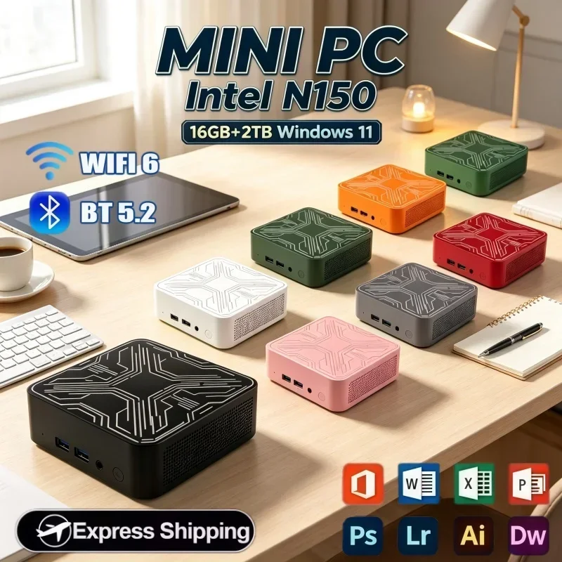 2026-high‑performance-intel-n150-mini-pc-16gb-ram-2tb-ssd-windows-11-wifi6-bt52-4k-hd-small-desktop-for-home-daily-web-work